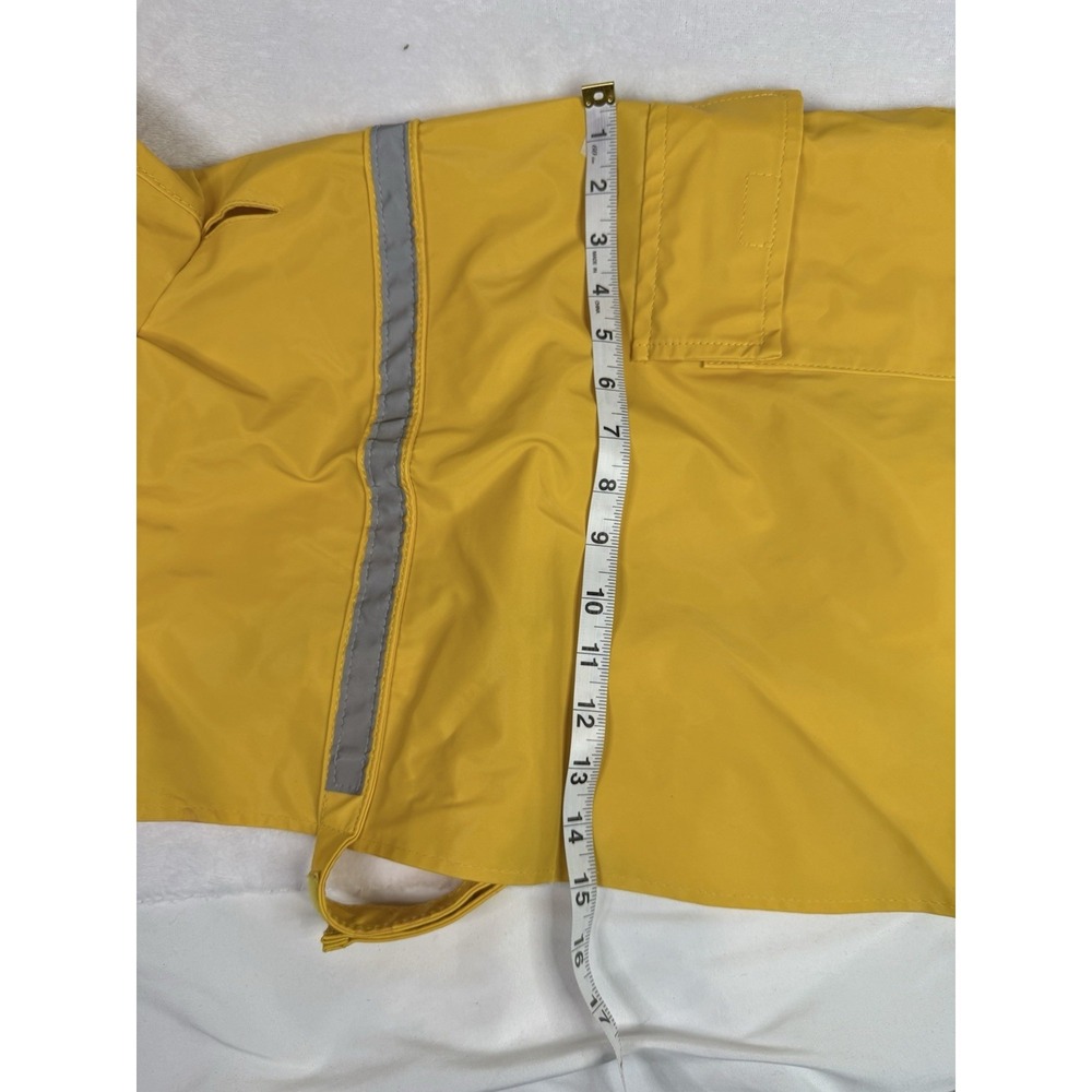 Yellow Dog Raincoat XL Waterproof Reflective Hooded Pet Jacket Slicker Safety - Picture 7 of 11